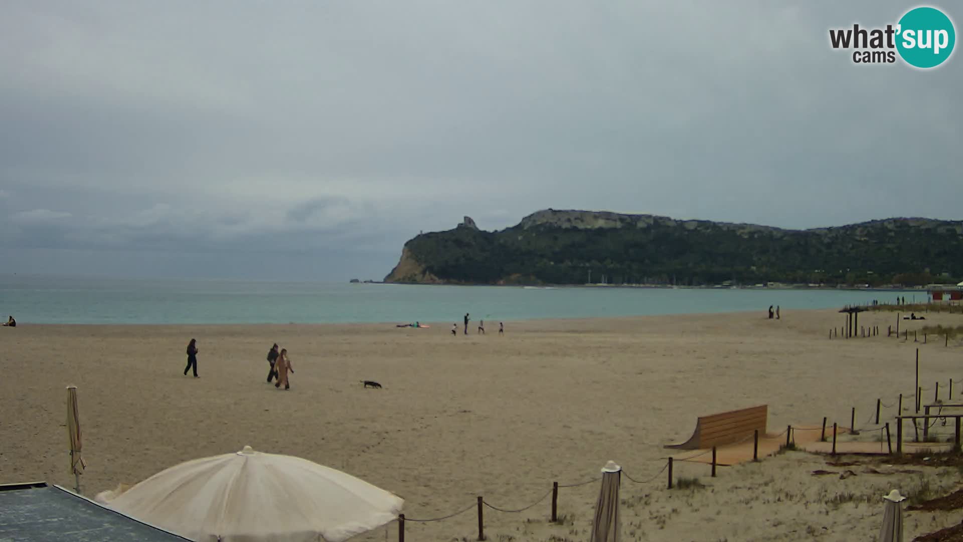 Poetto Strand Webcam | Cagliari | Sardinien