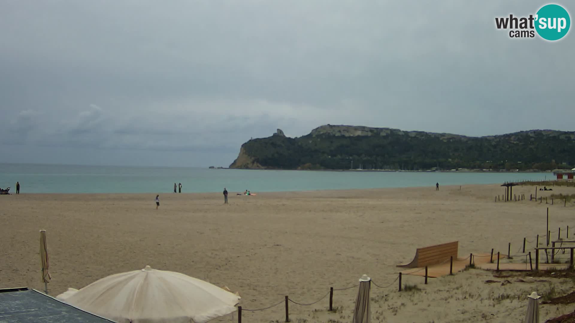 Webcam plage de Poetto | Cagliari | Sardaigne