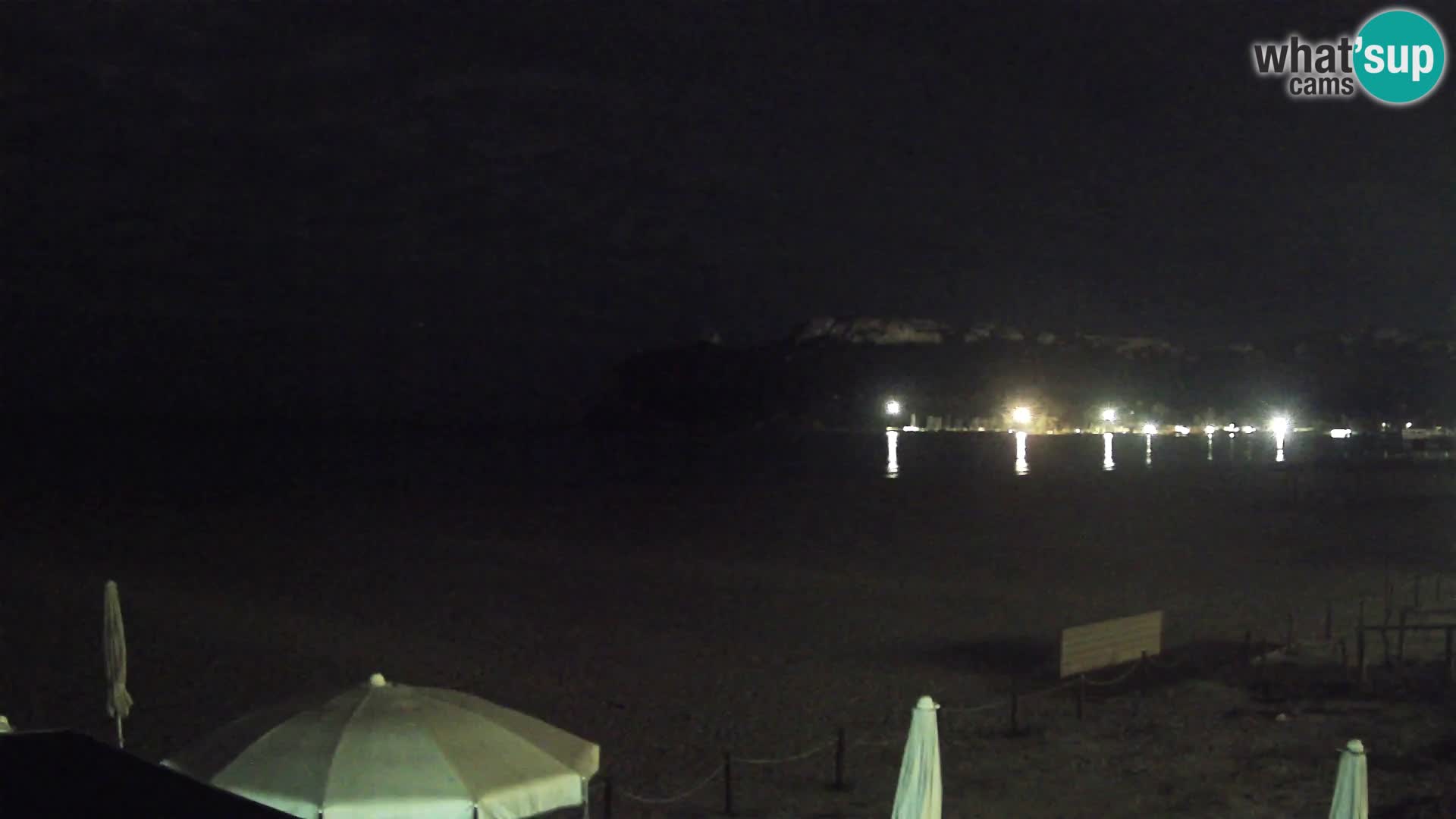 Poetto beach webcam | Cagliari | Sardinia