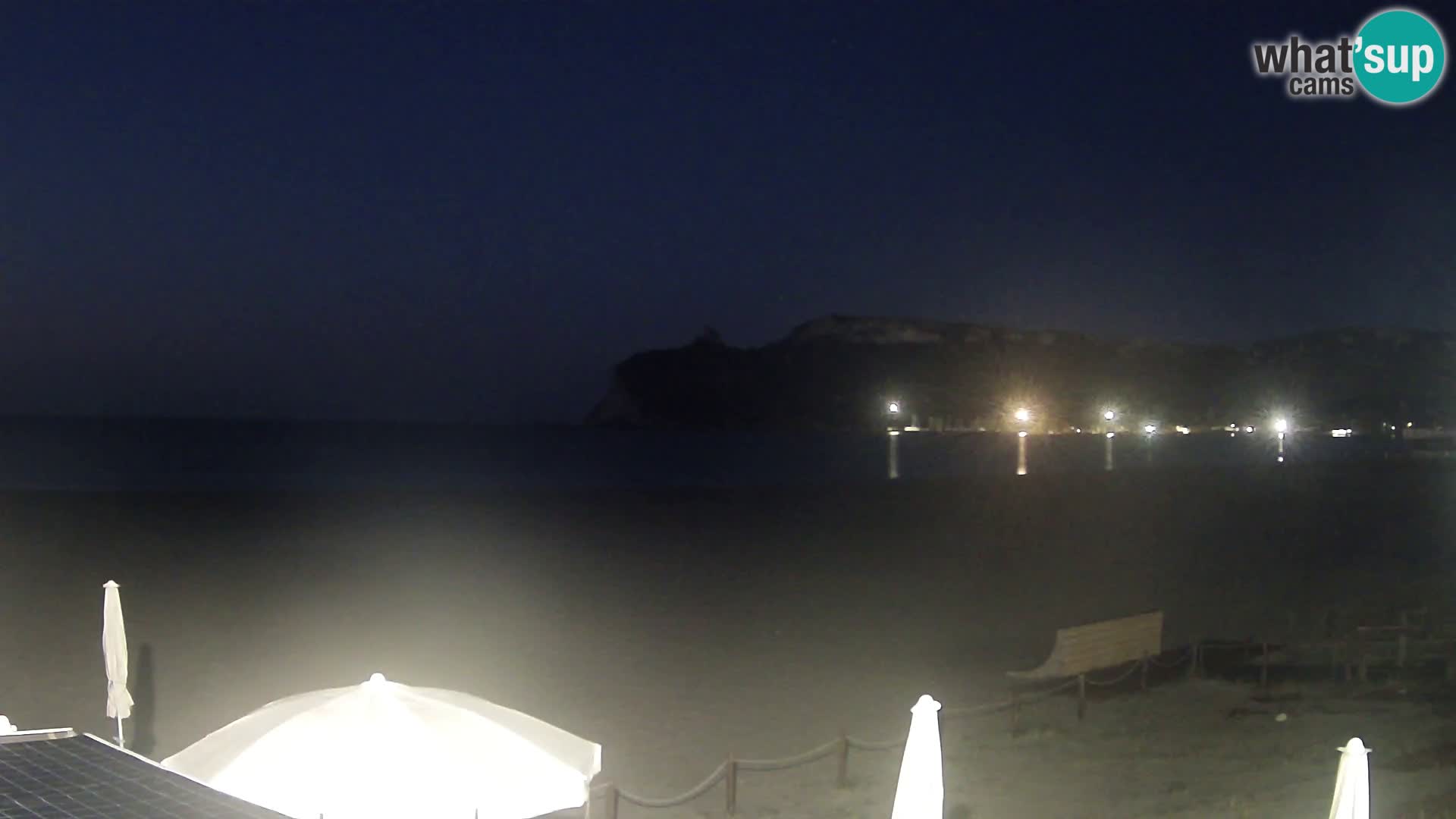 Poetto beach webcam | Cagliari | Sardinia