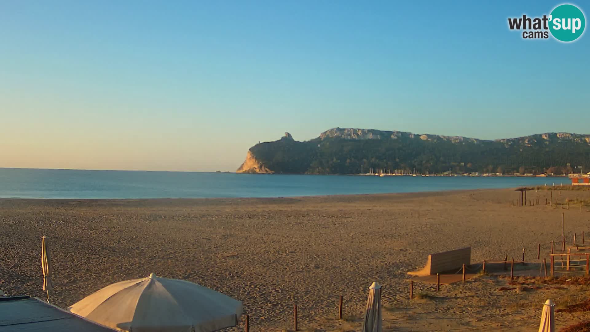 Poetto beach webcam | Cagliari | Sardinia