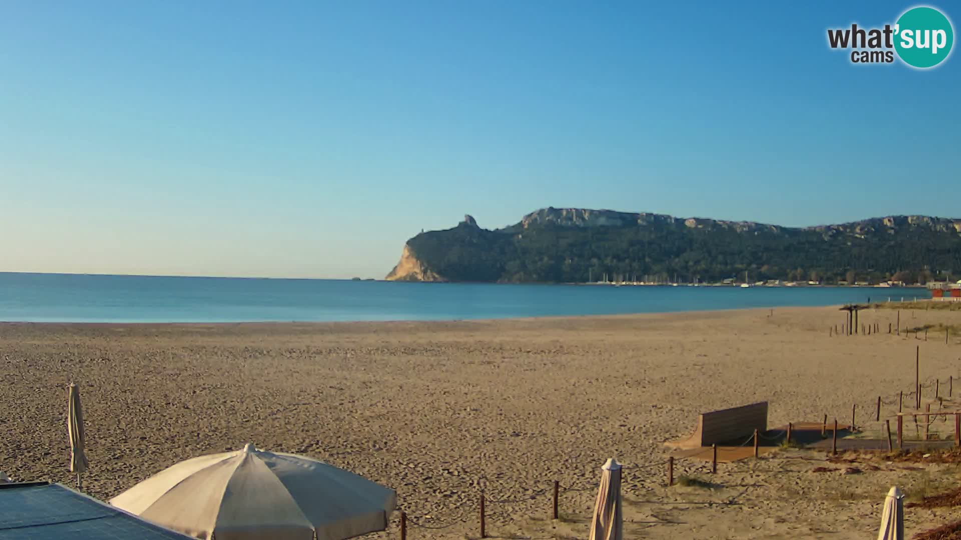 Poetto beach webcam | Cagliari | Sardinia