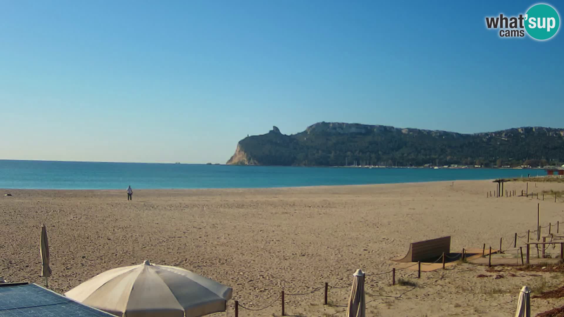 Poetto beach webcam | Cagliari | Sardinia