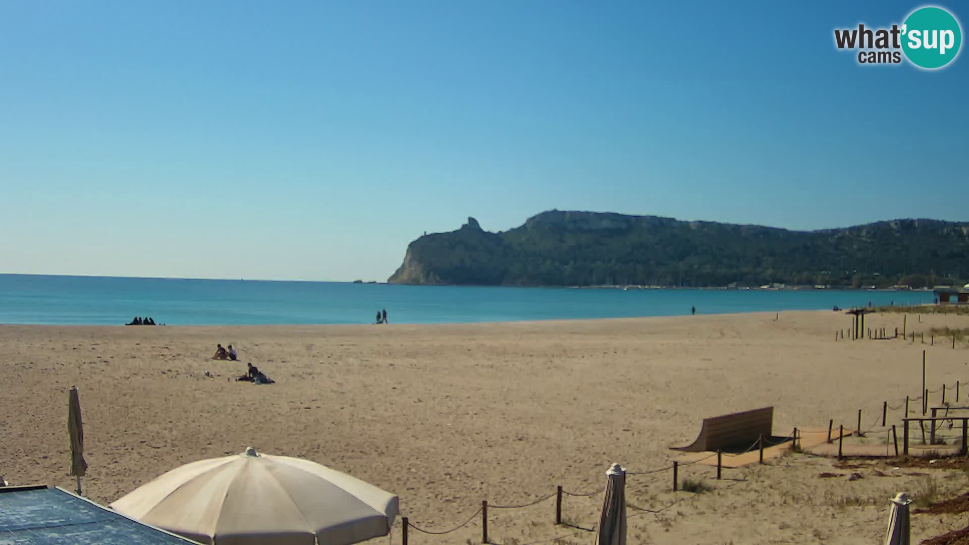 Webcam spiaggia del Poetto | Cagliari | Sardegna
