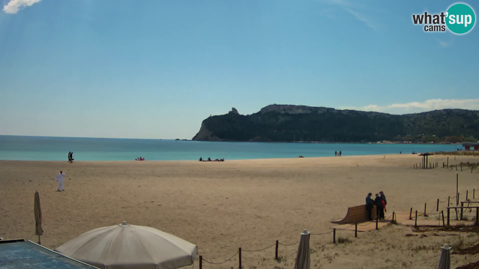 Poetto Strand Webcam | Cagliari | Sardinien