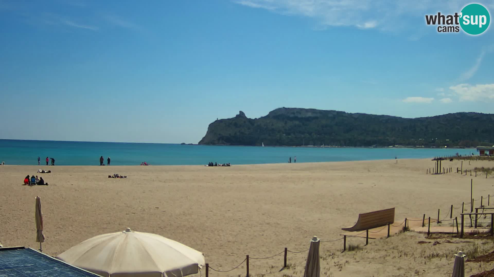 Webcam playa de Poetto | Cagliari | Cerdeña