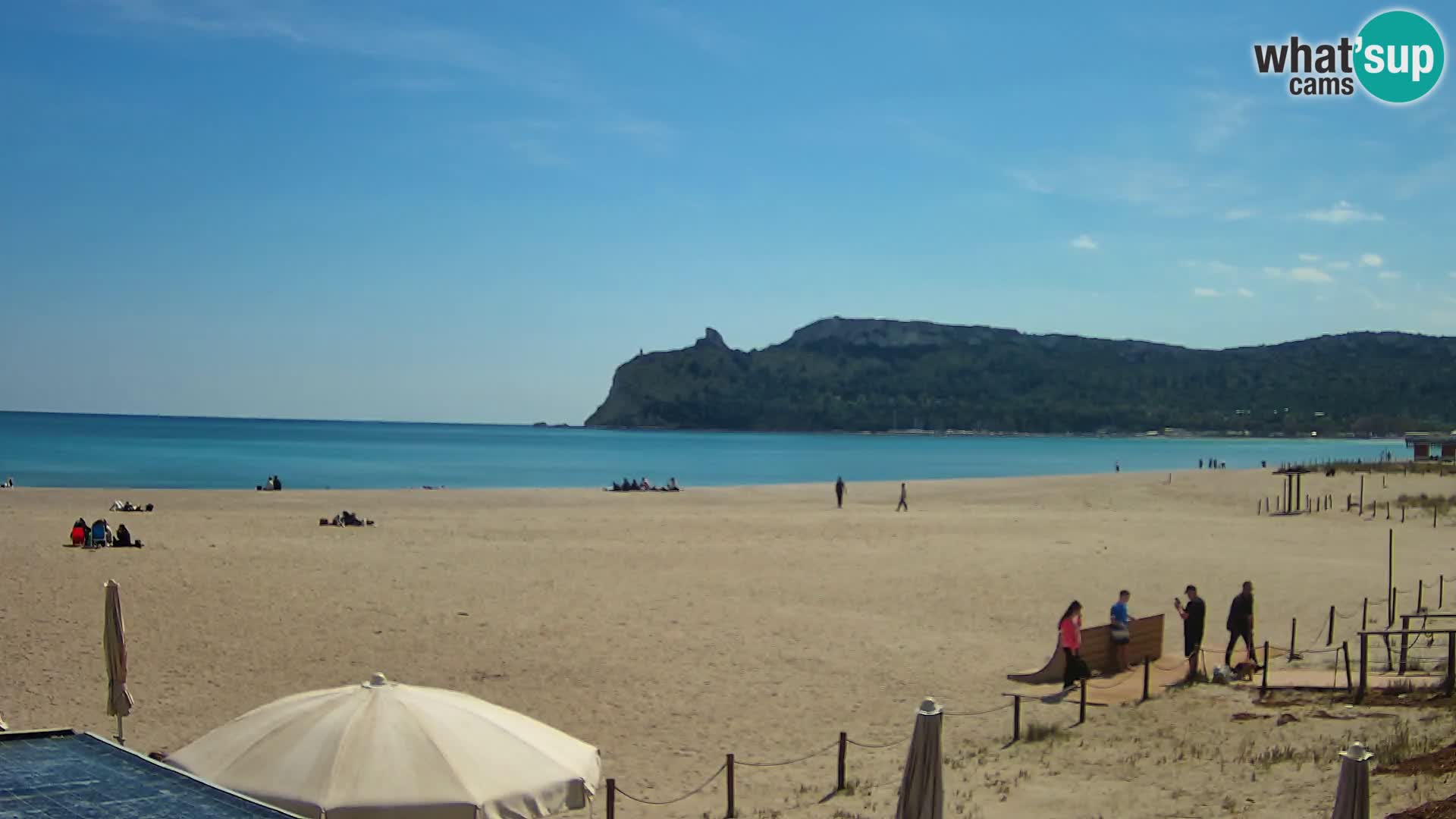 Poetto beach webcam | Cagliari | Sardinia