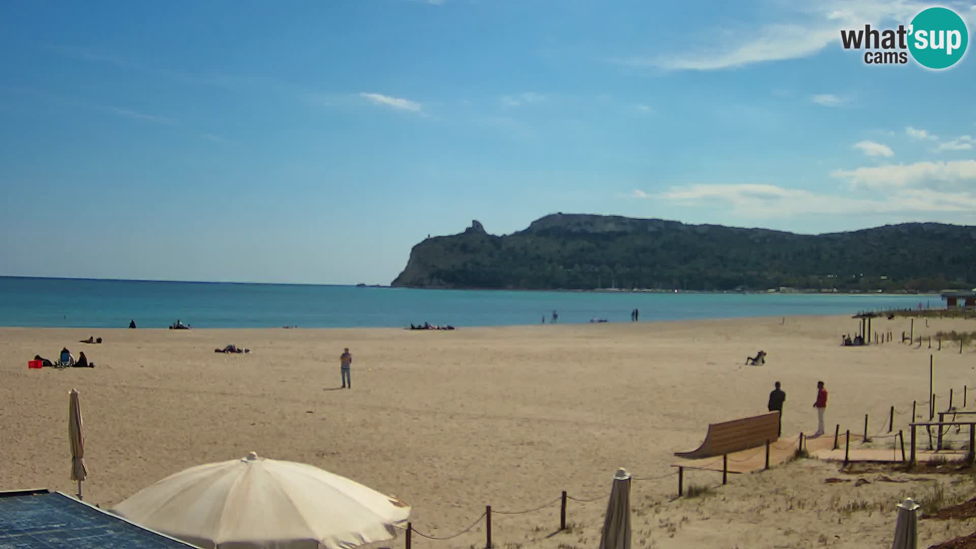 Webcam playa de Poetto | Cagliari | Cerdeña