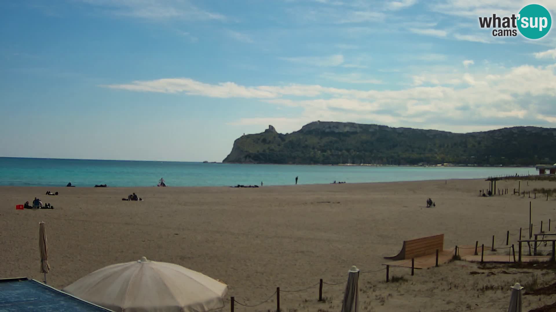 Webcam playa de Poetto | Cagliari | Cerdeña