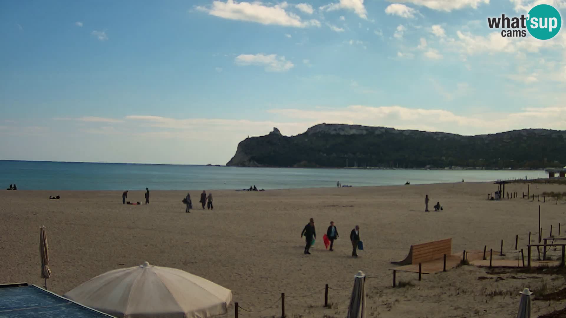 Poetto Strand Webcam | Cagliari | Sardinien