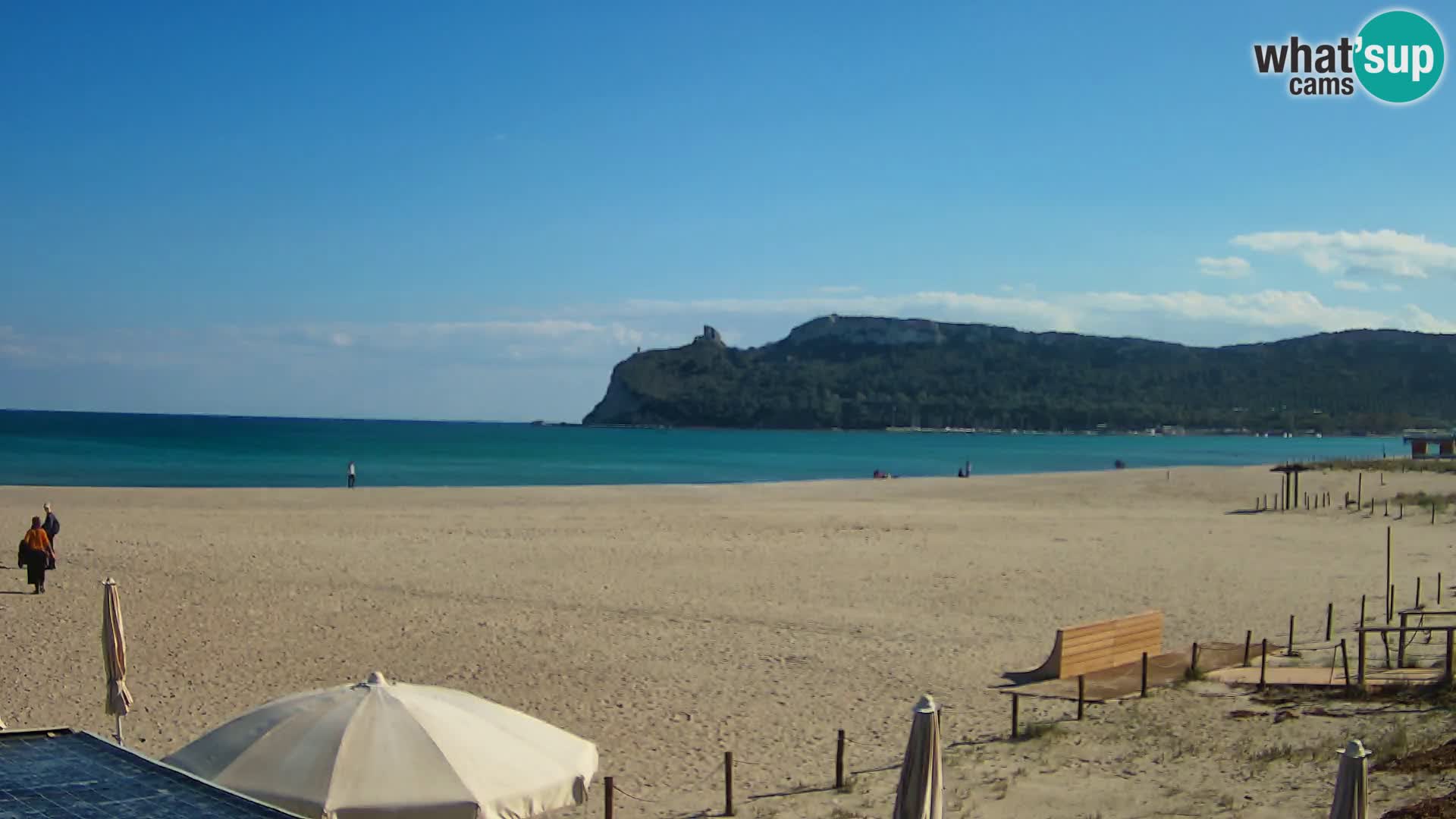 Webcam playa de Poetto | Cagliari | Cerdeña