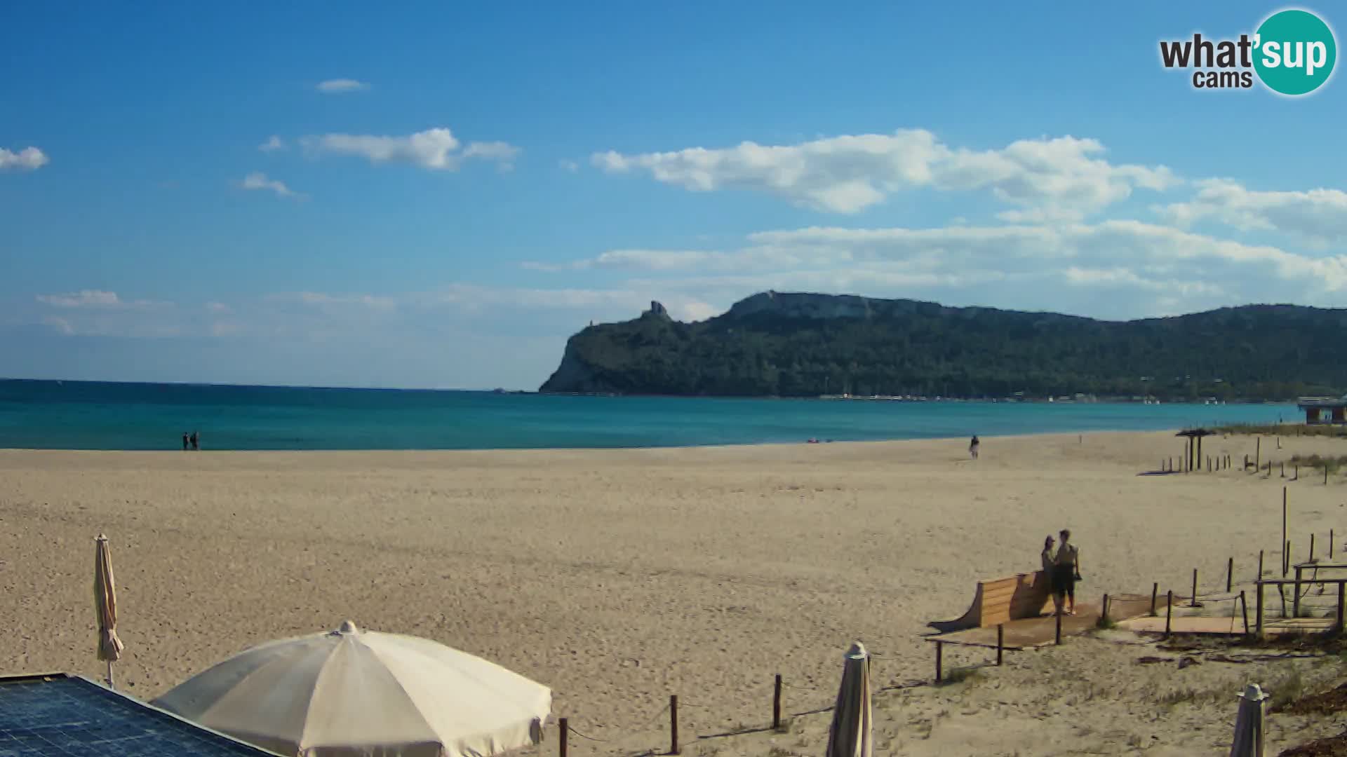 Webcam spiaggia del Poetto | Cagliari | Sardegna
