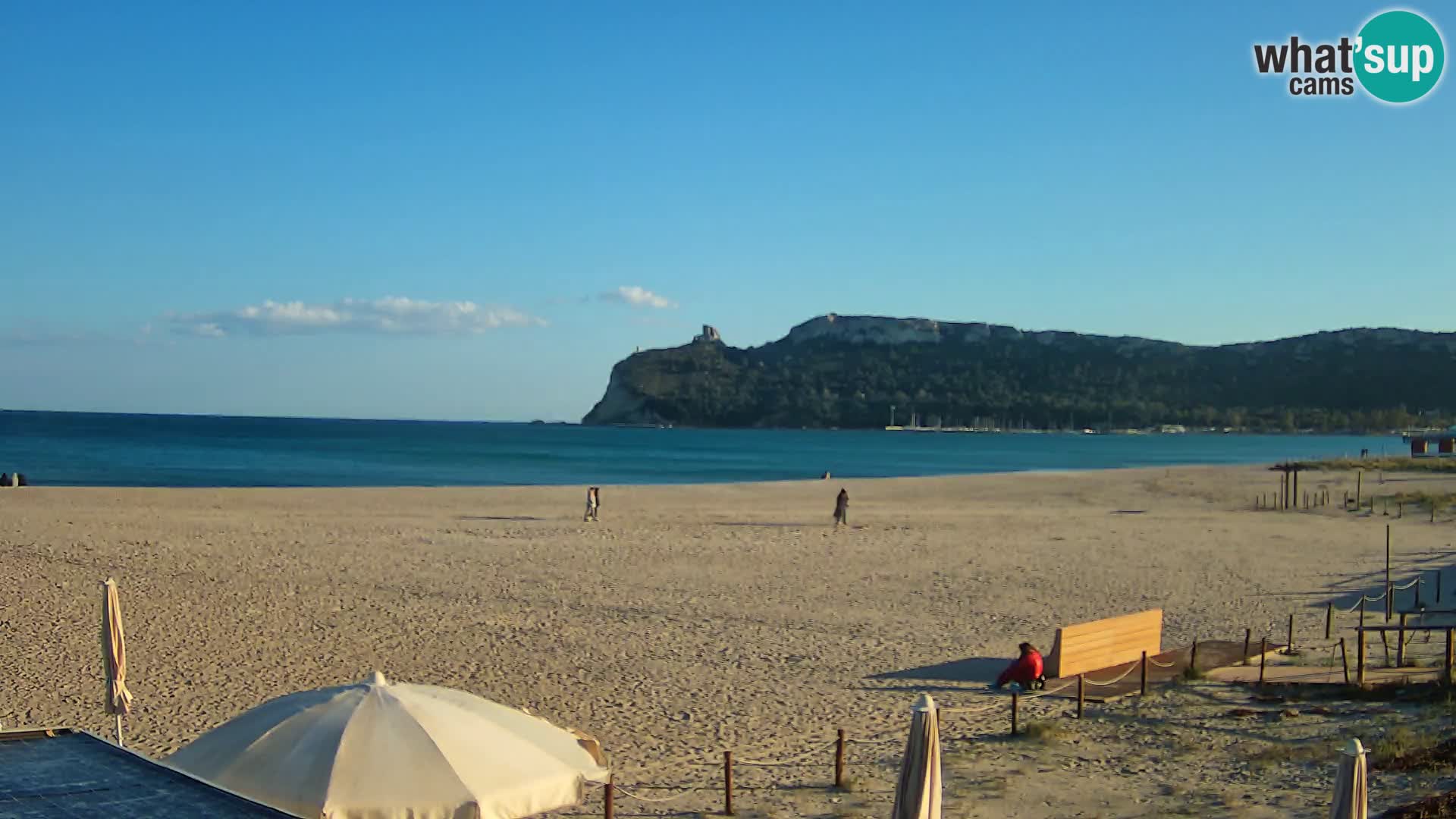 Webcam spiaggia del Poetto | Cagliari | Sardegna