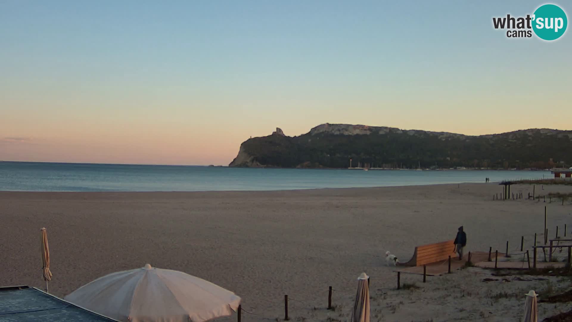 Poetto beach webcam | Cagliari | Sardinia
