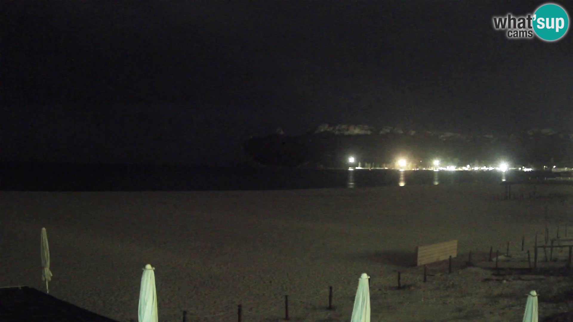 Poetto beach webcam | Cagliari | Sardinia