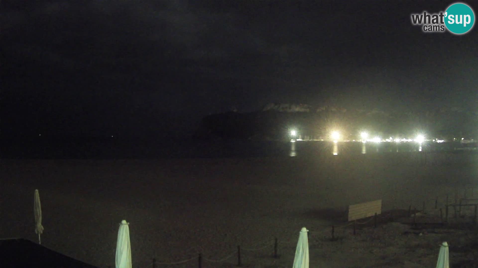 Poetto beach webcam | Cagliari | Sardinija