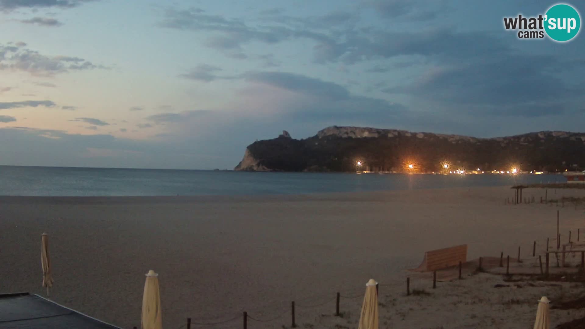 Webcam plage de Poetto | Cagliari | Sardaigne