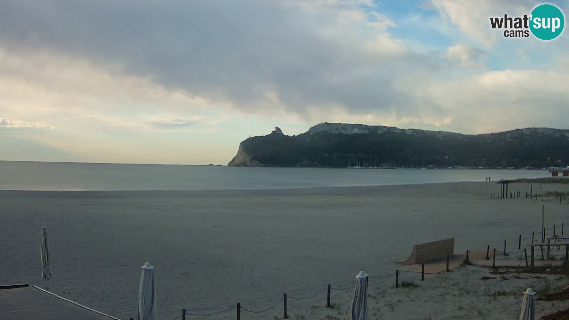 Webcam plage de Poetto | Cagliari | Sardaigne