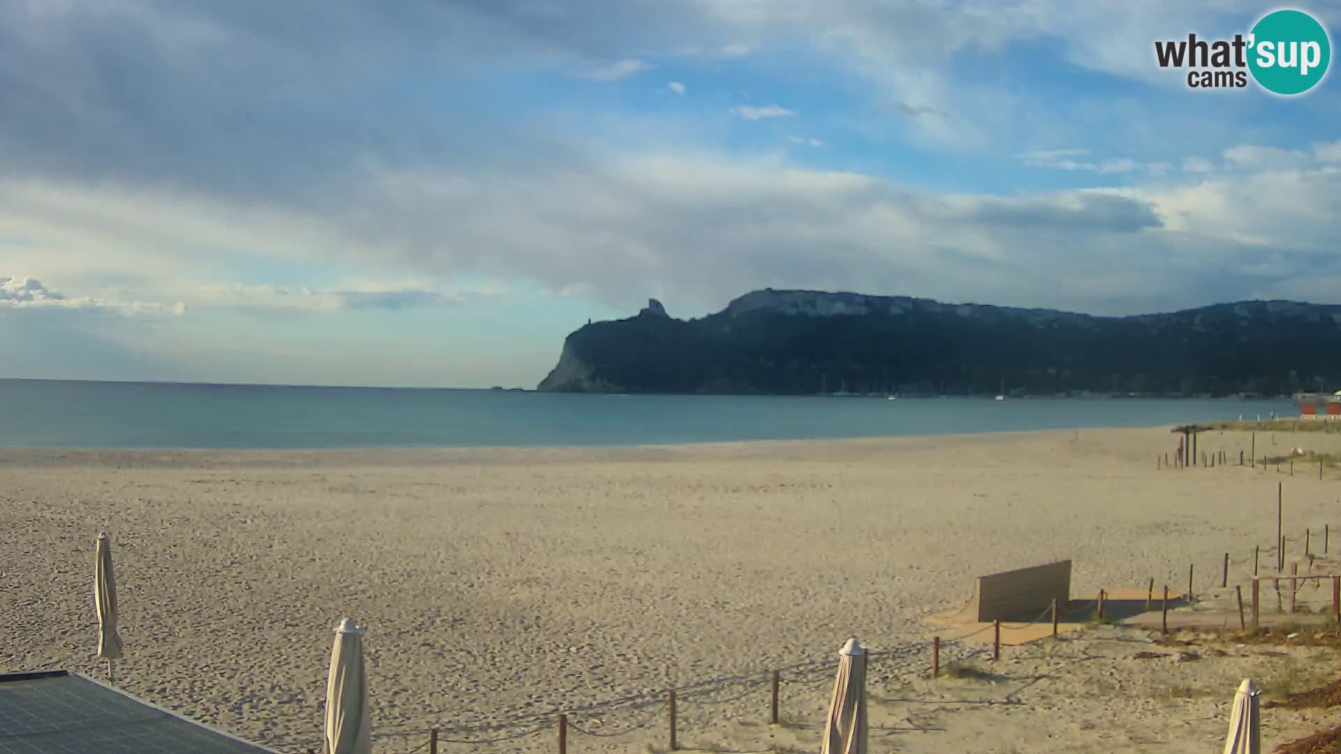 Webcam plage de Poetto | Cagliari | Sardaigne