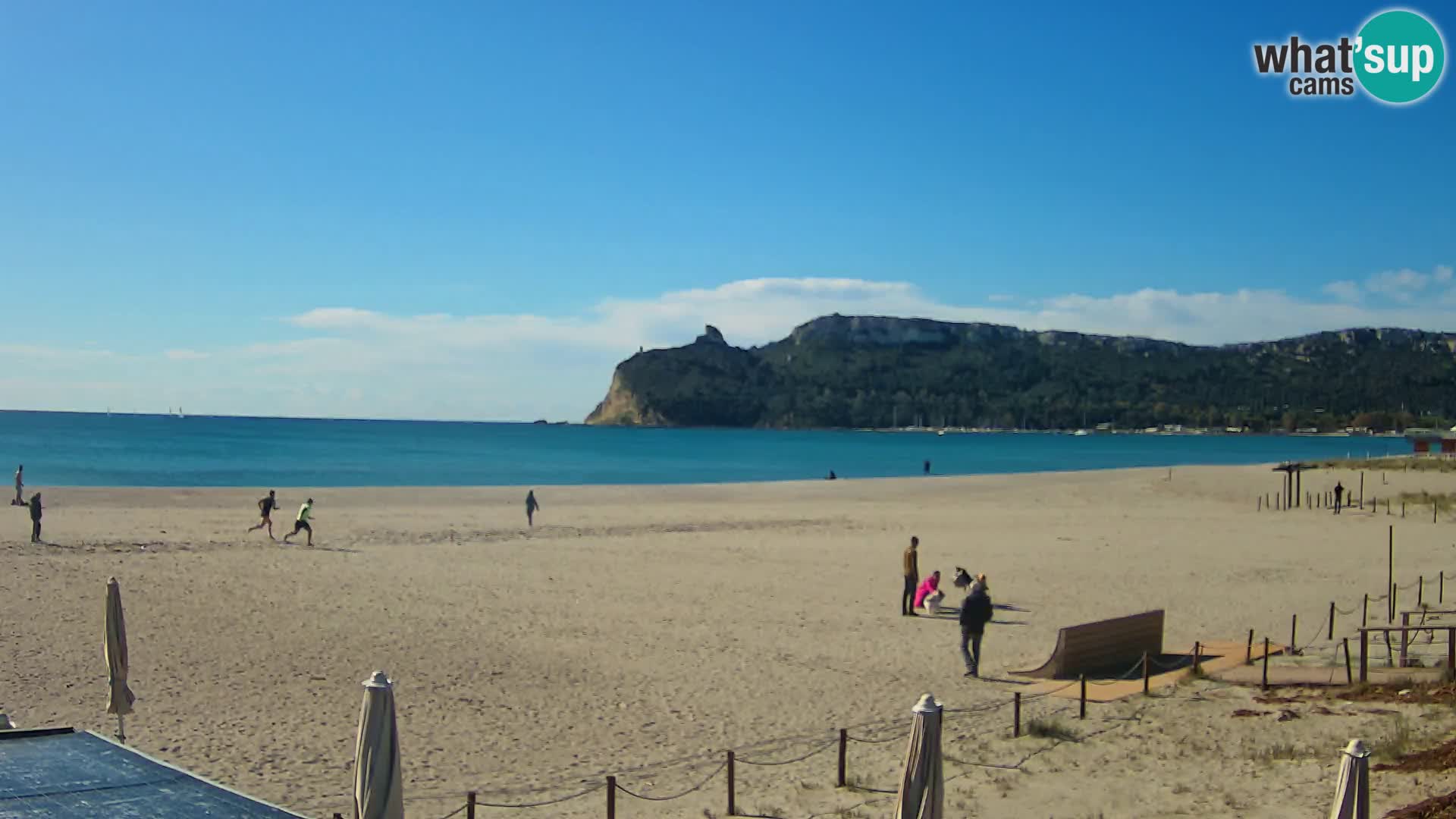 Webcam spiaggia del Poetto | Cagliari | Sardegna