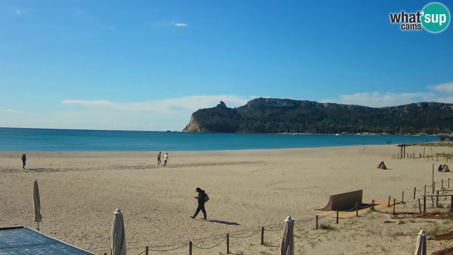 Poetto beach webcam | Cagliari | Sardinia