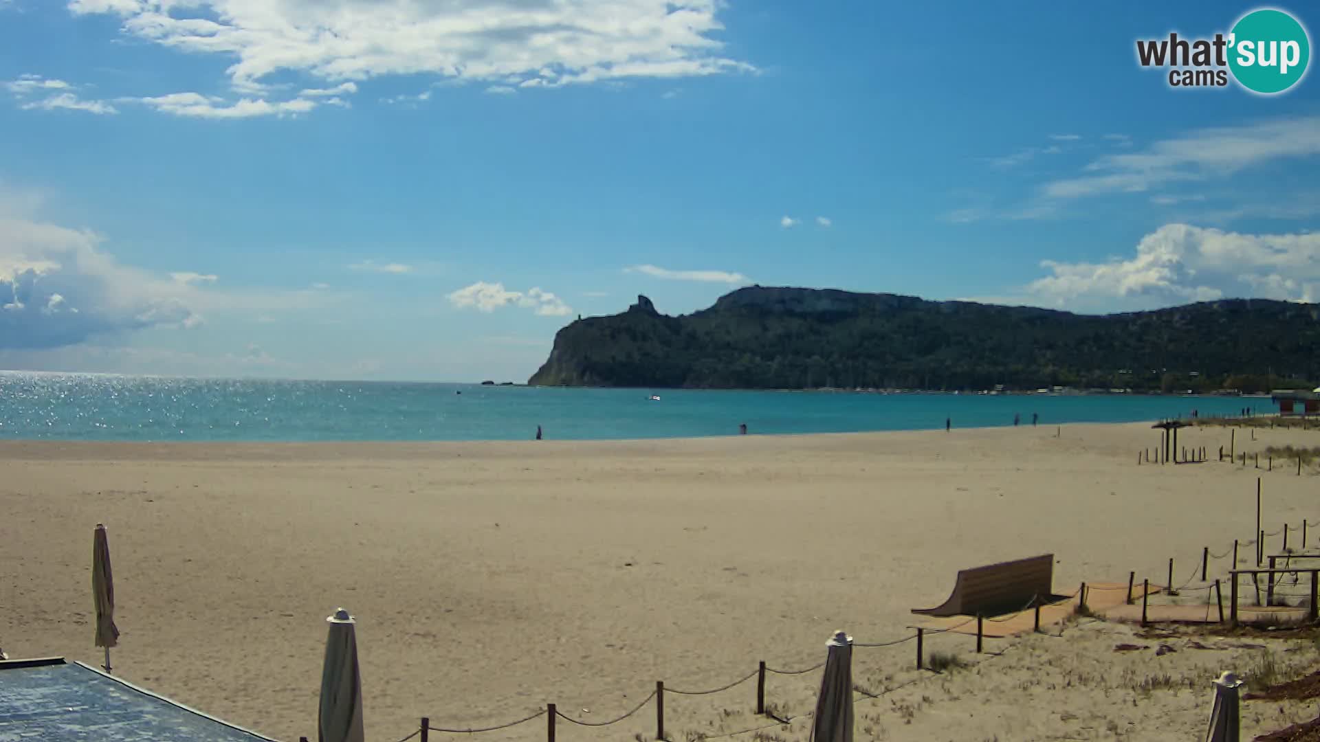 Webcam spiaggia del Poetto | Cagliari | Sardegna