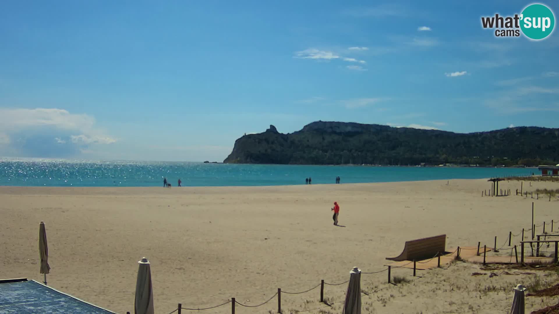 Webcam spiaggia del Poetto | Cagliari | Sardegna
