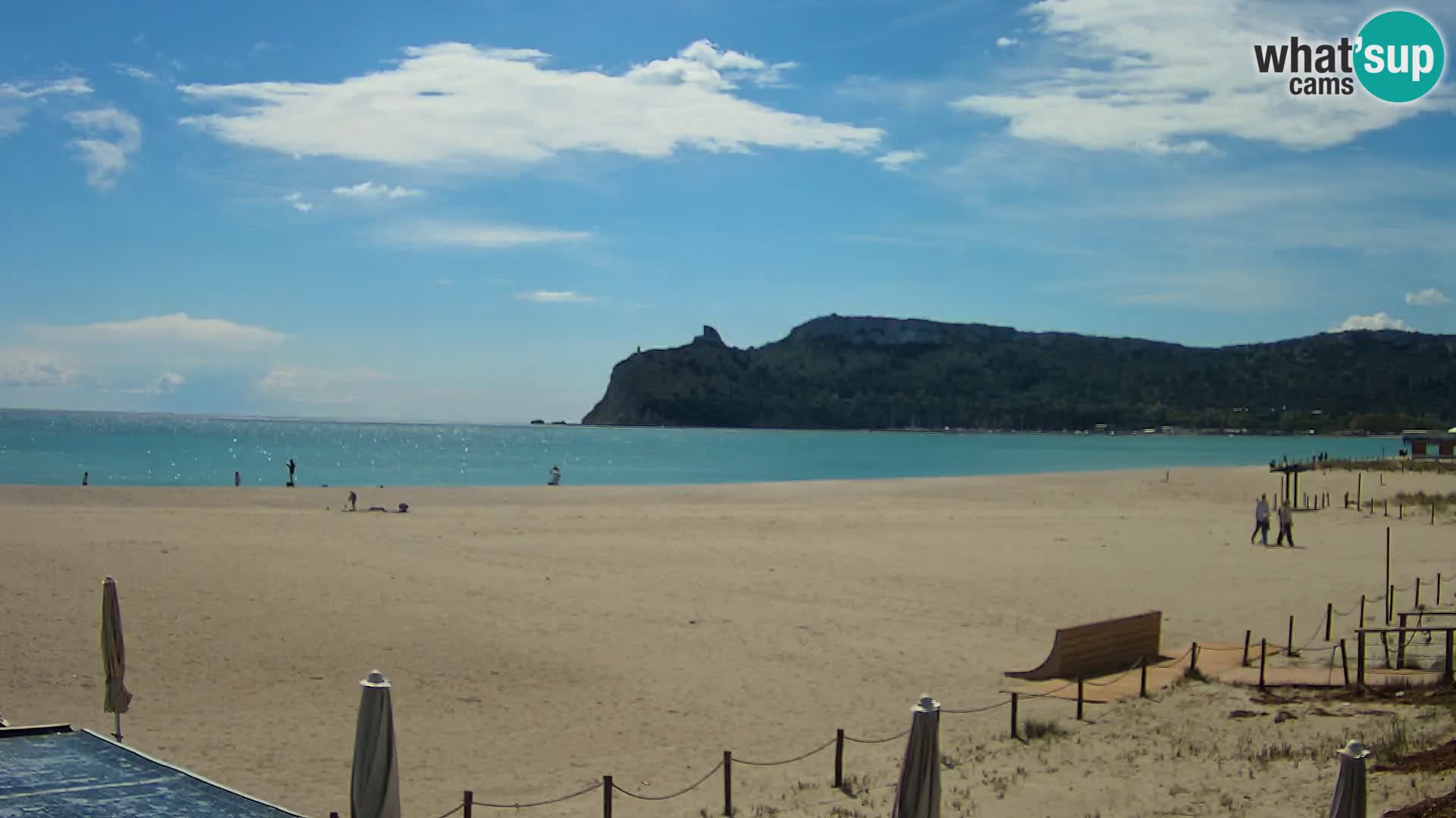 Poetto Strand Webcam | Cagliari | Sardinien