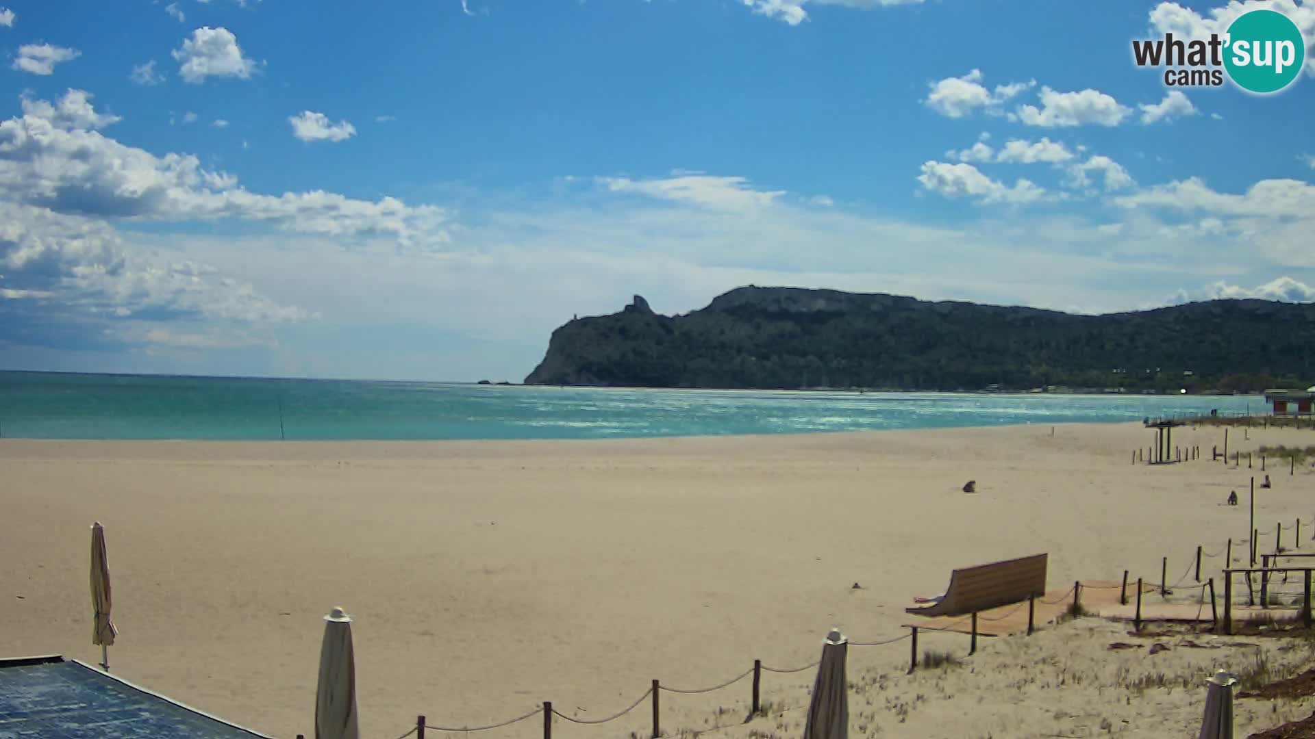Webcam spiaggia del Poetto | Cagliari | Sardegna