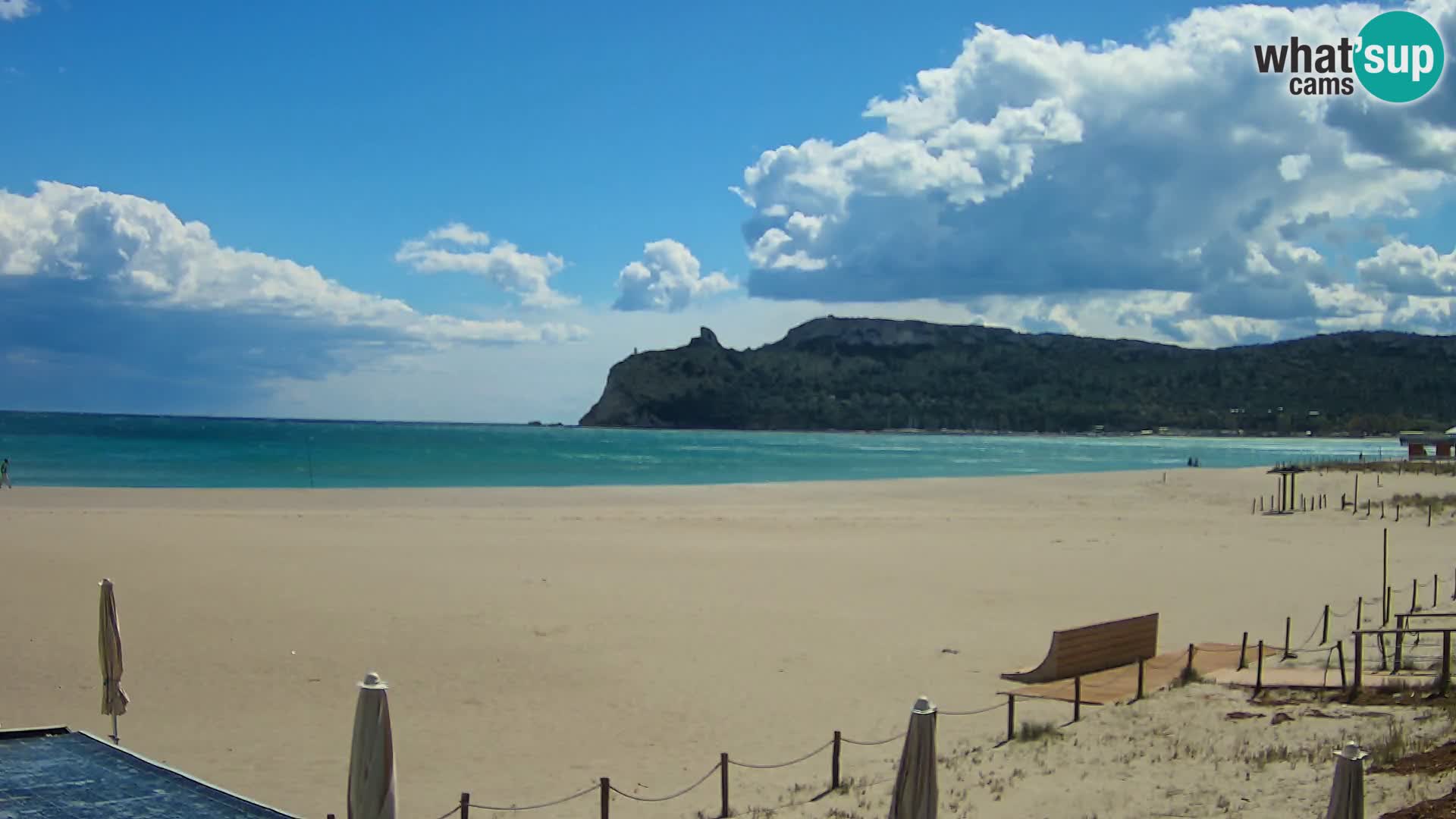 Poetto beach webcam | Cagliari | Sardinia
