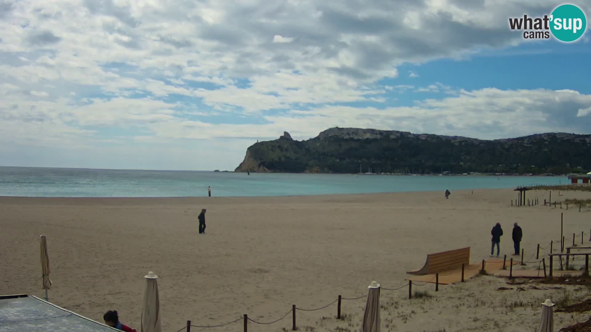 Poetto beach webcam | Cagliari | Sardinia