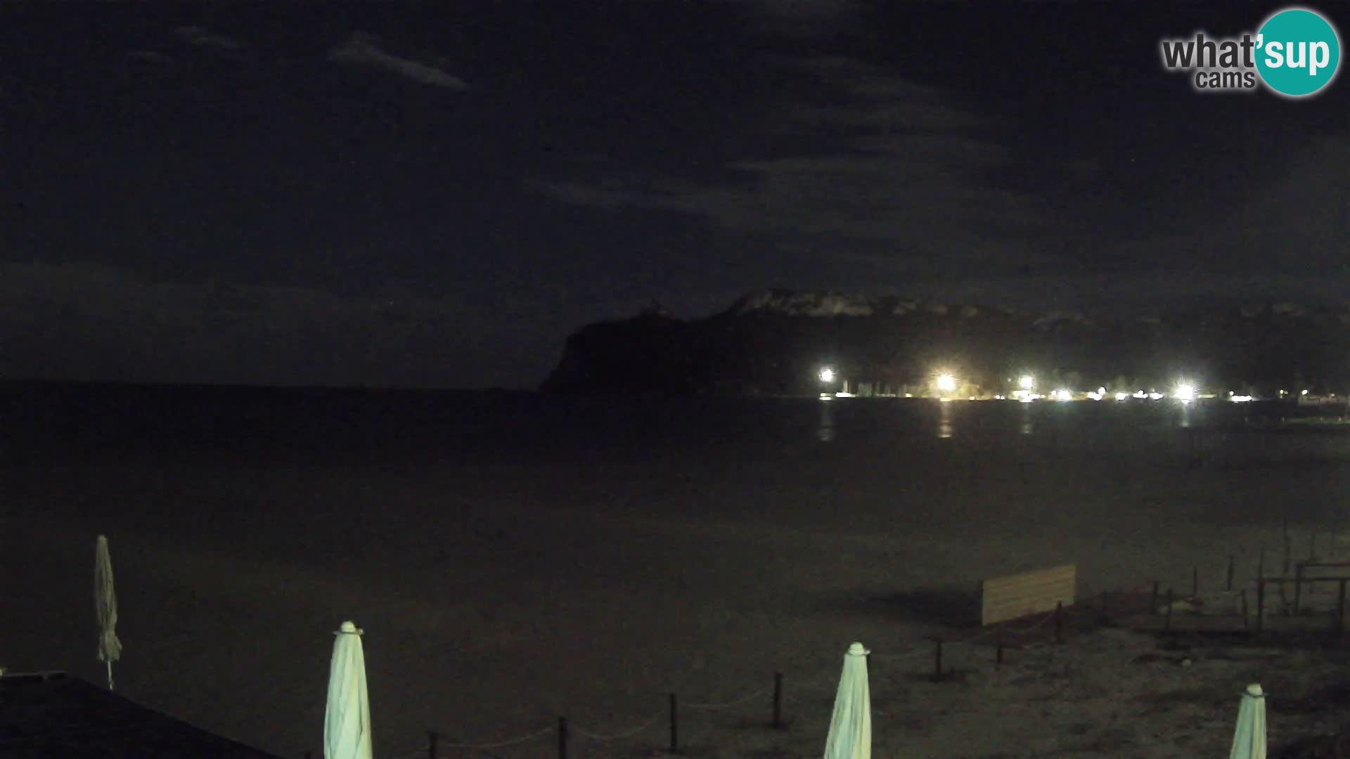 Poetto beach webcam | Cagliari | Sardinia