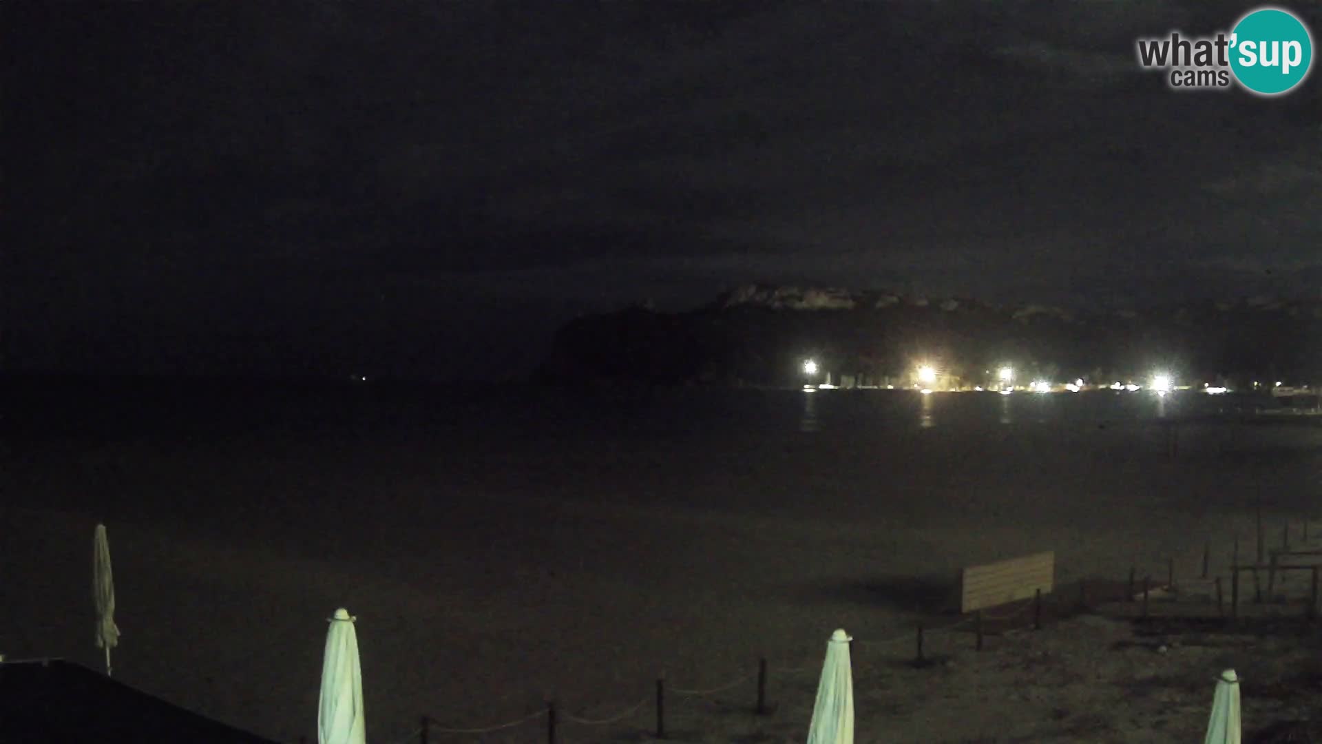 Poetto beach webcam | Cagliari | Sardinija