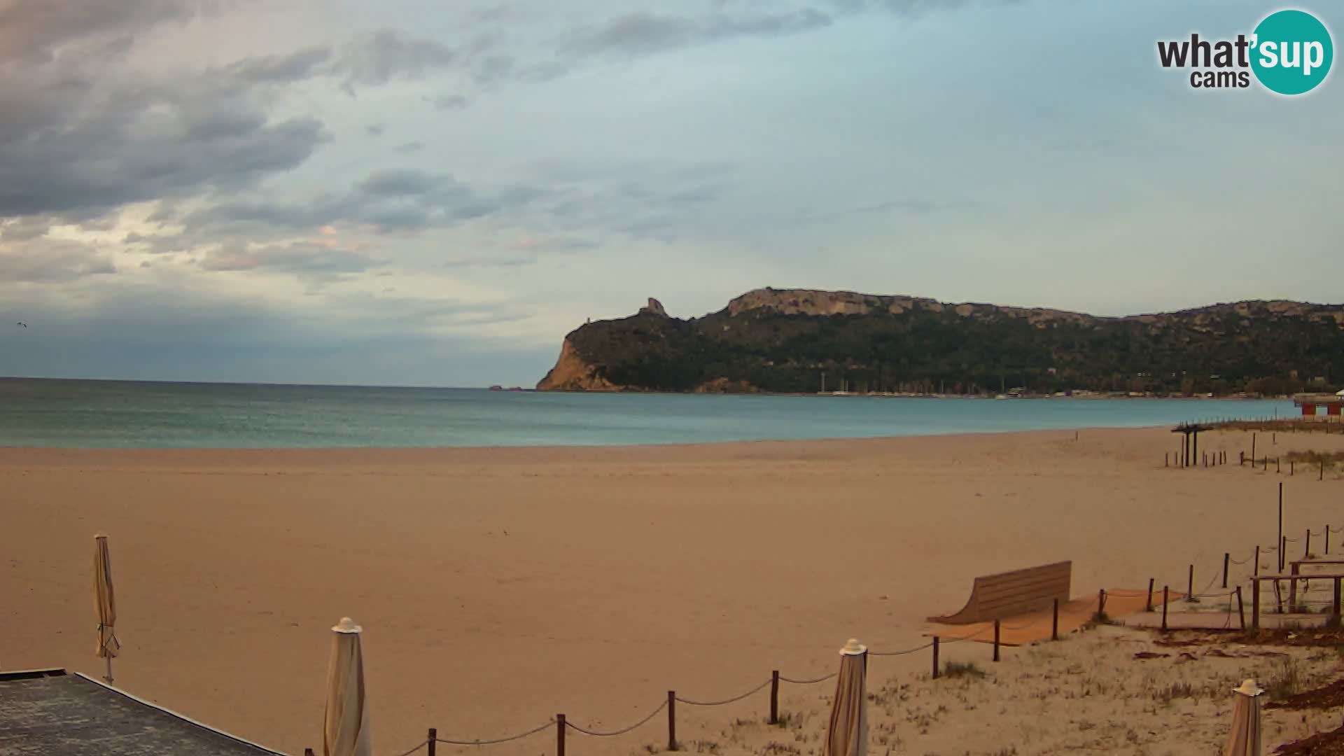 Poetto beach webcam | Cagliari | Sardinia