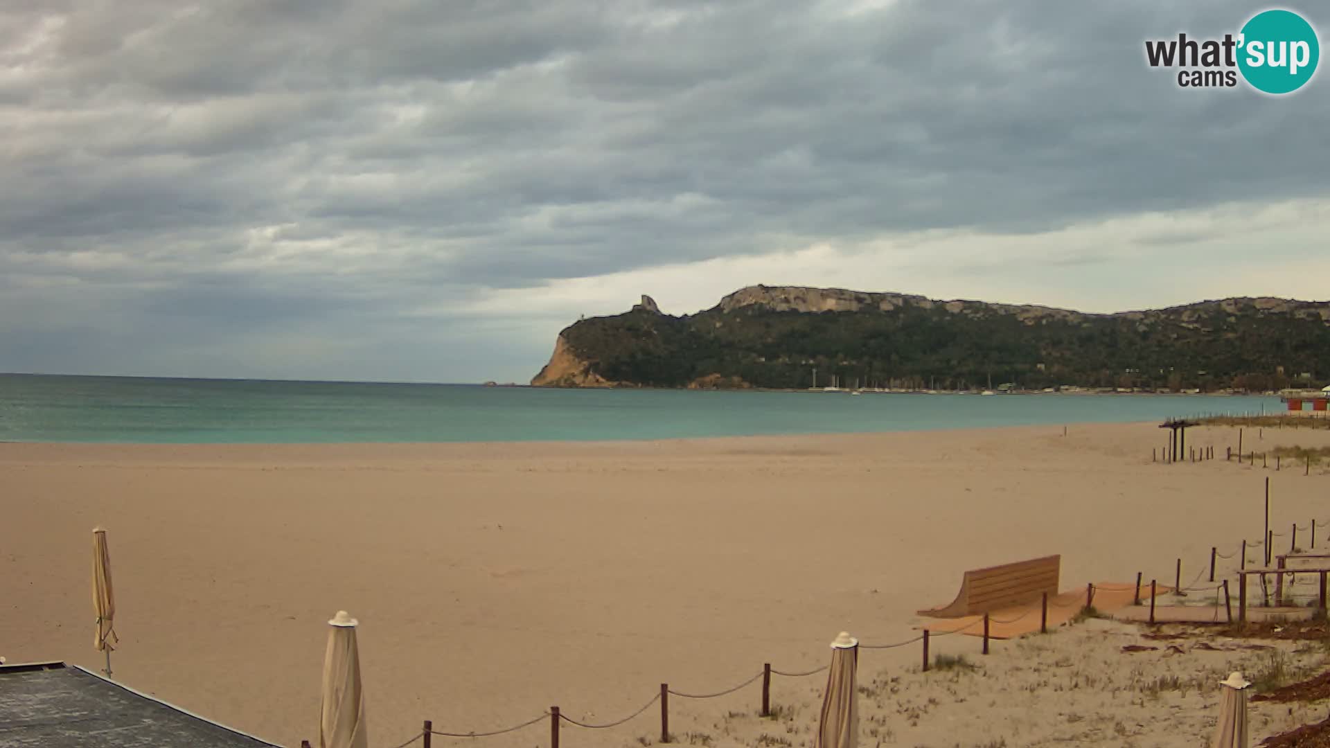 Poetto beach webcam | Cagliari | Sardinia