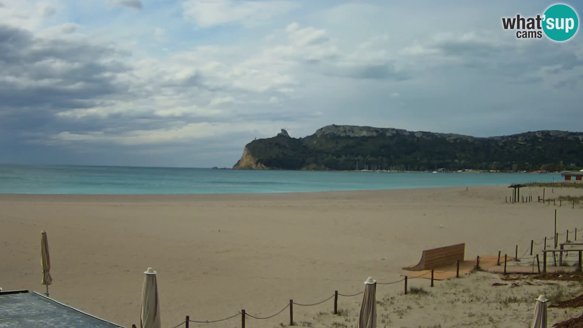 Webcam plage de Poetto | Cagliari | Sardaigne
