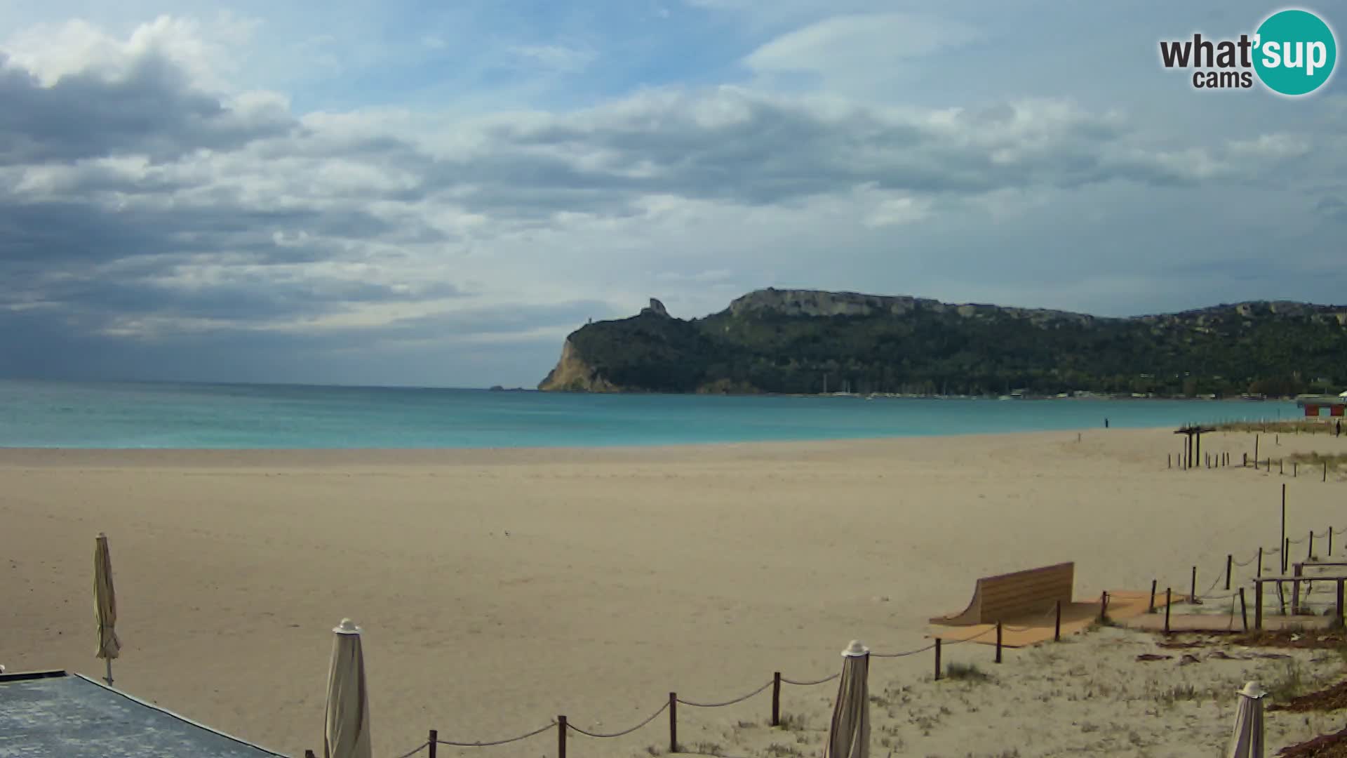 Poetto beach webcam | Cagliari | Sardinija