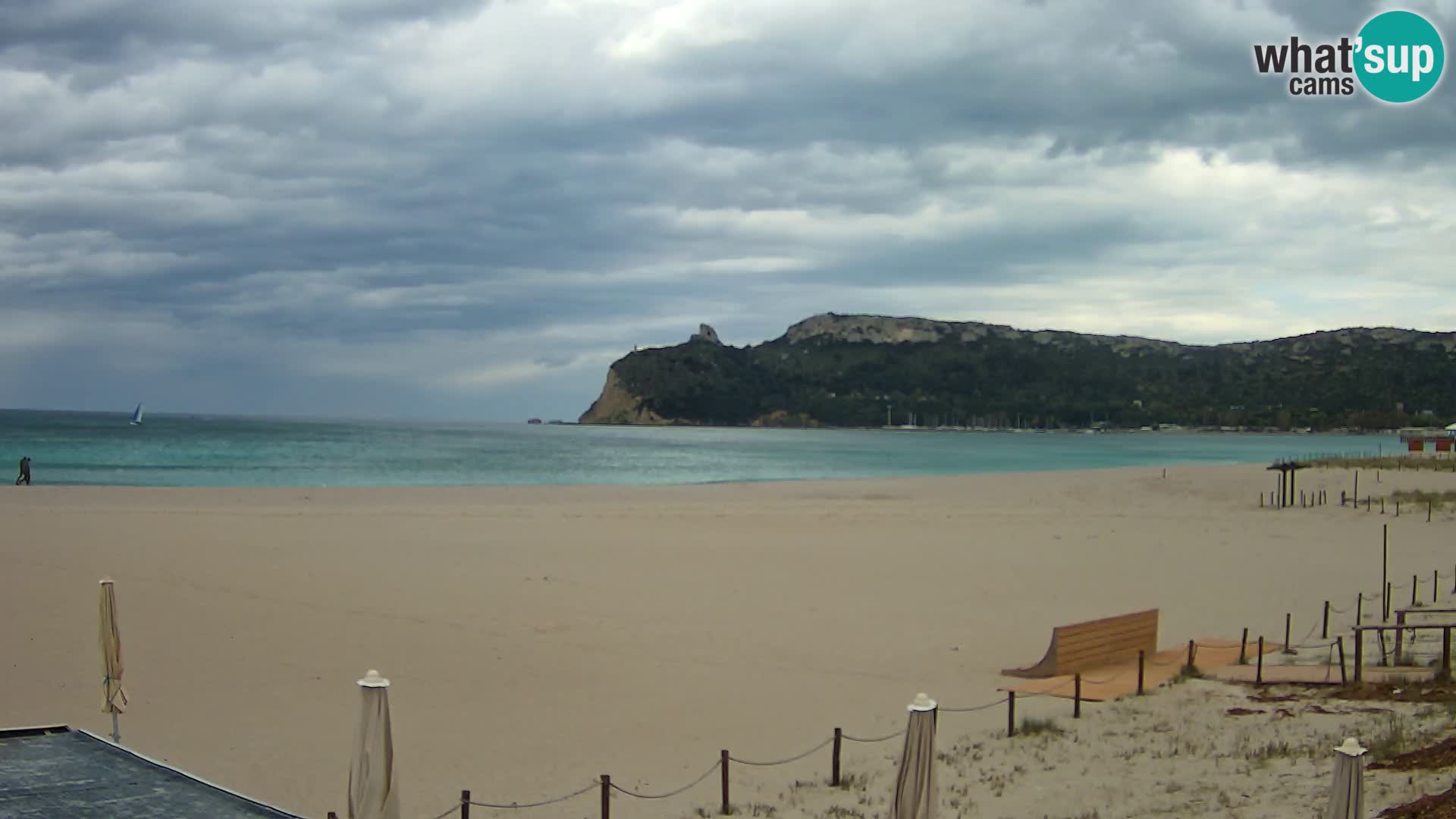 Poetto beach webcam | Cagliari | Sardinija