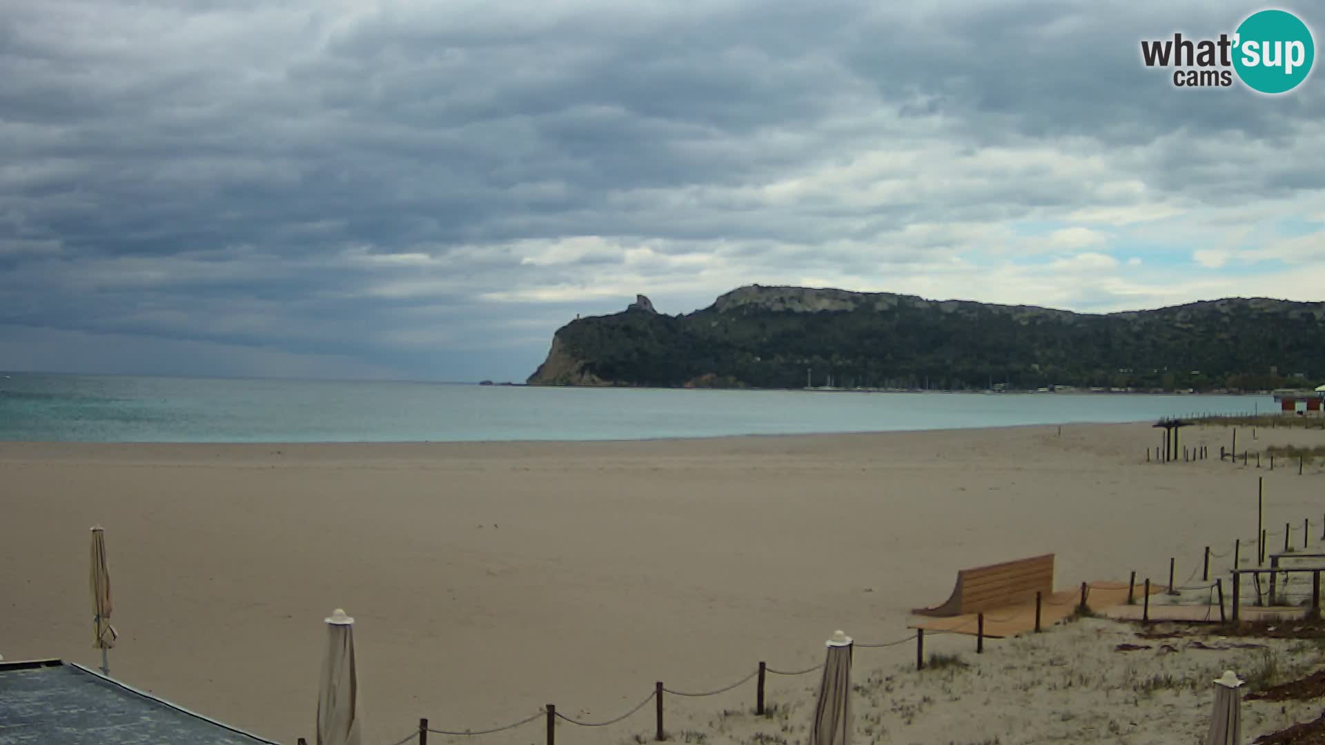 Webcam plage de Poetto | Cagliari | Sardaigne