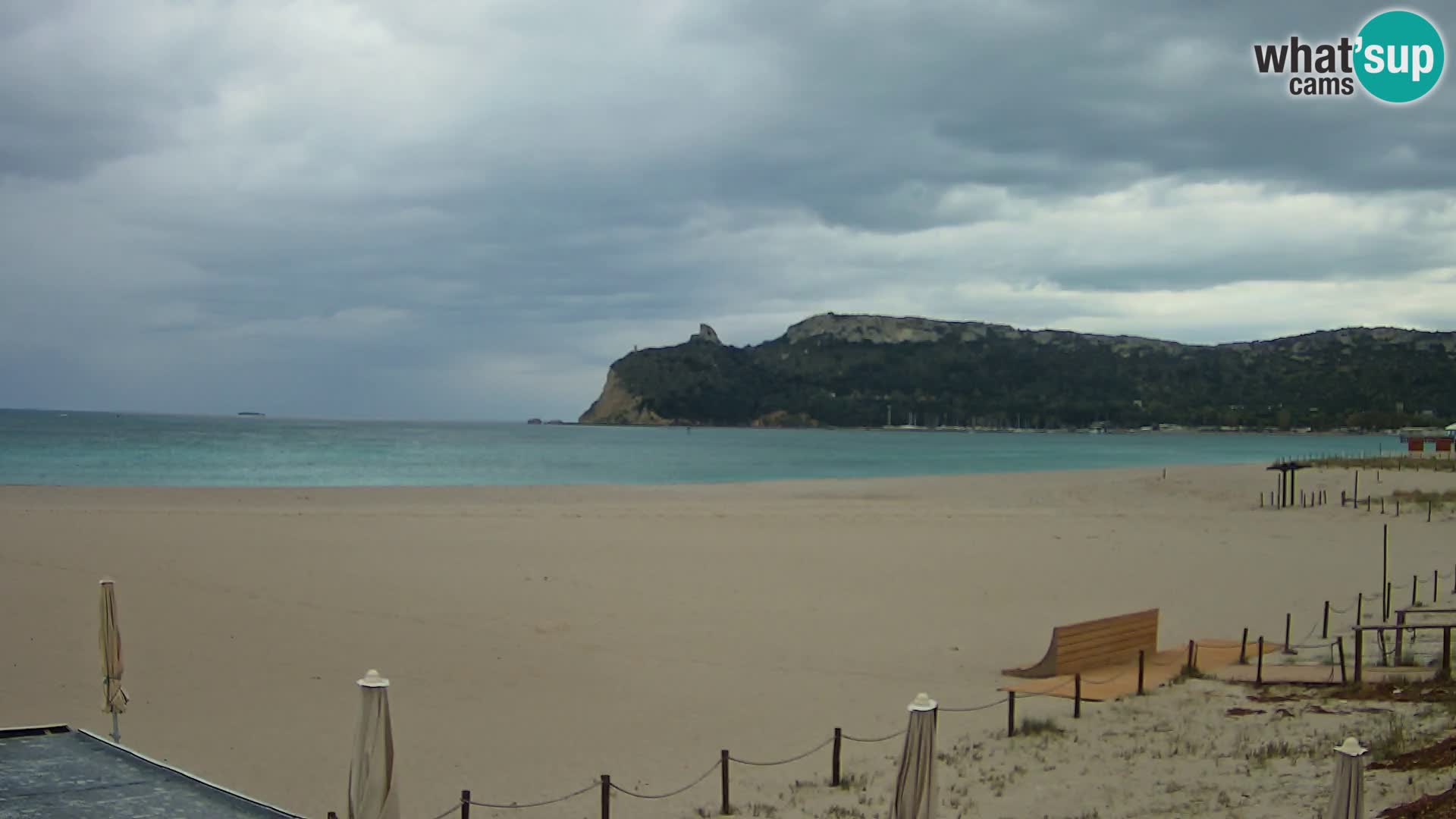 Poetto beach webcam | Cagliari | Sardinia