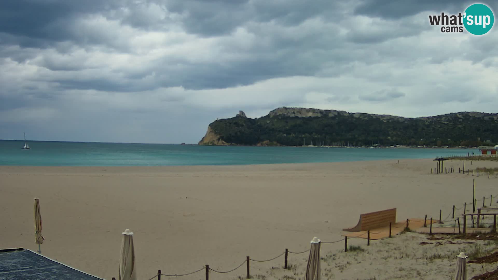Poetto beach webcam | Cagliari | Sardinia