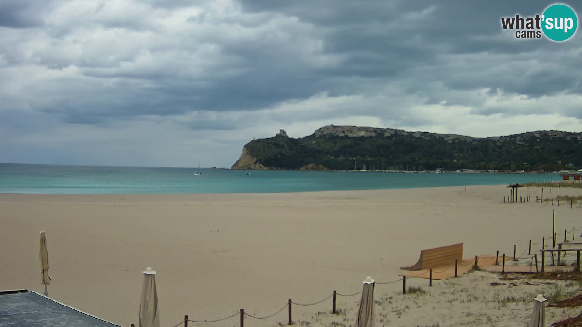 Poetto beach webcam | Cagliari | Sardinia