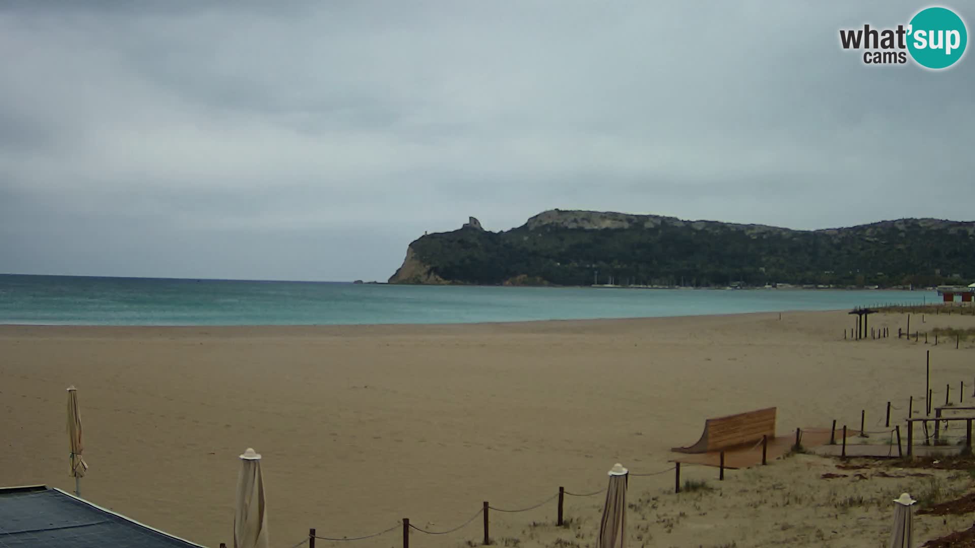 Poetto Strand Webcam | Cagliari | Sardinien