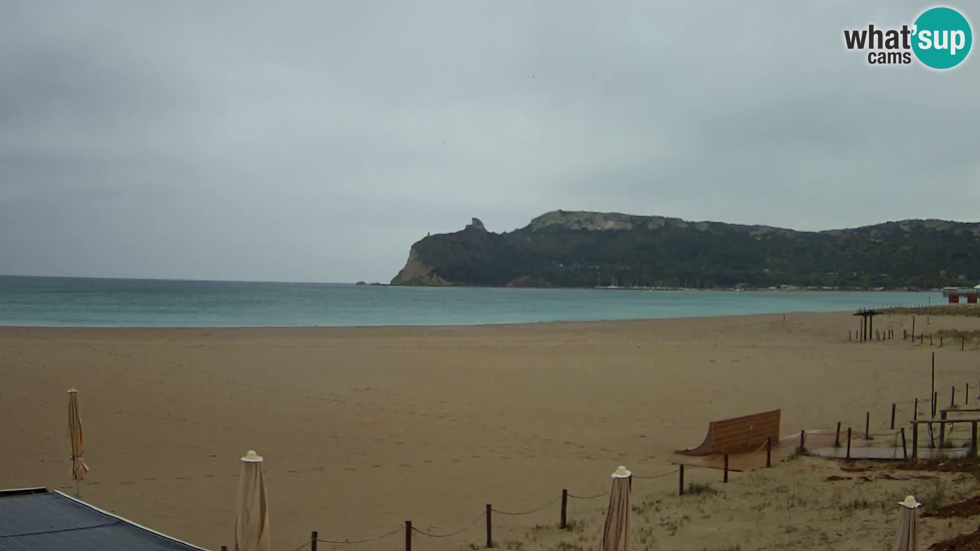 Webcam plage de Poetto | Cagliari | Sardaigne