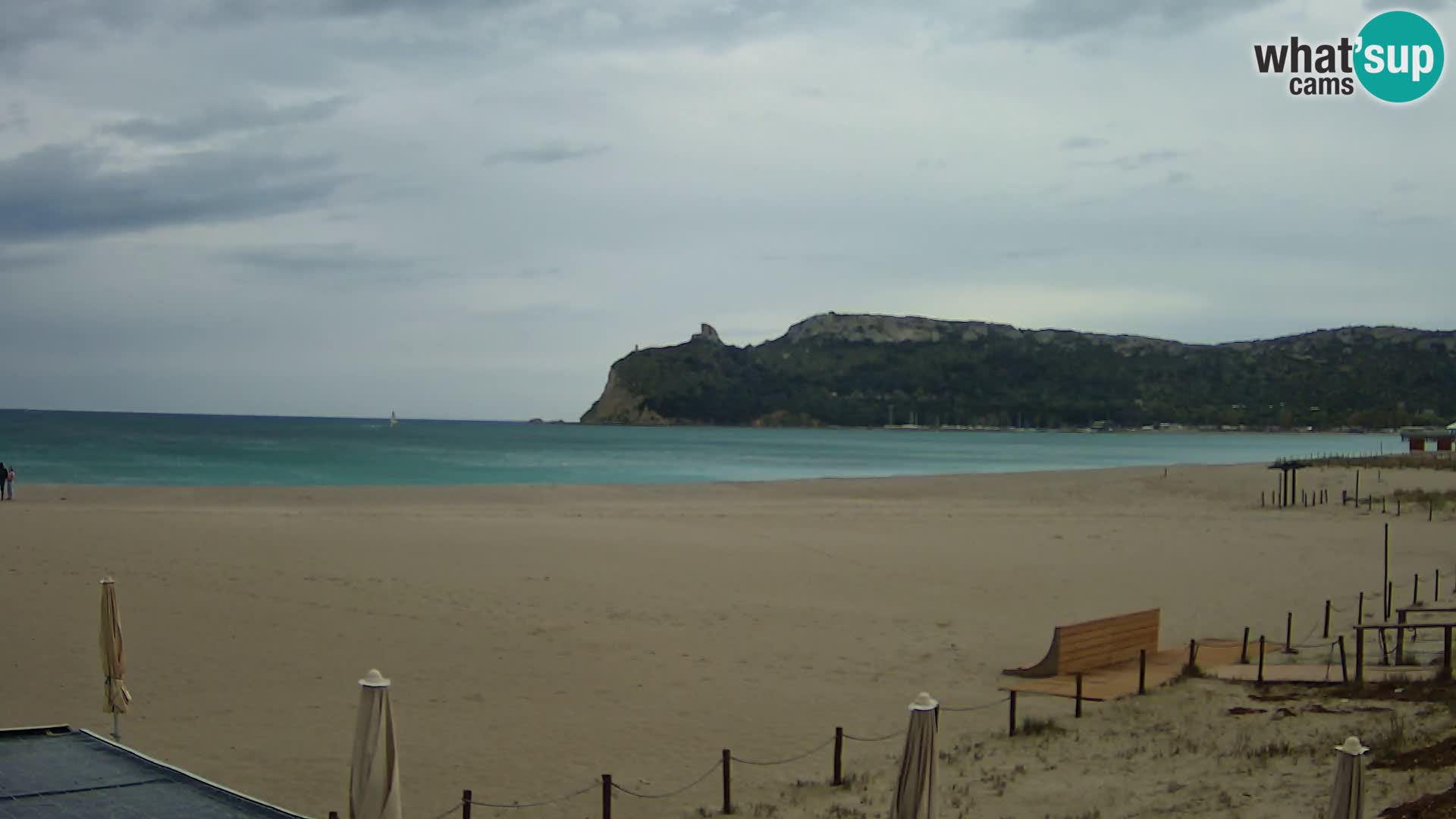 Poetto beach webcam | Cagliari | Sardinija