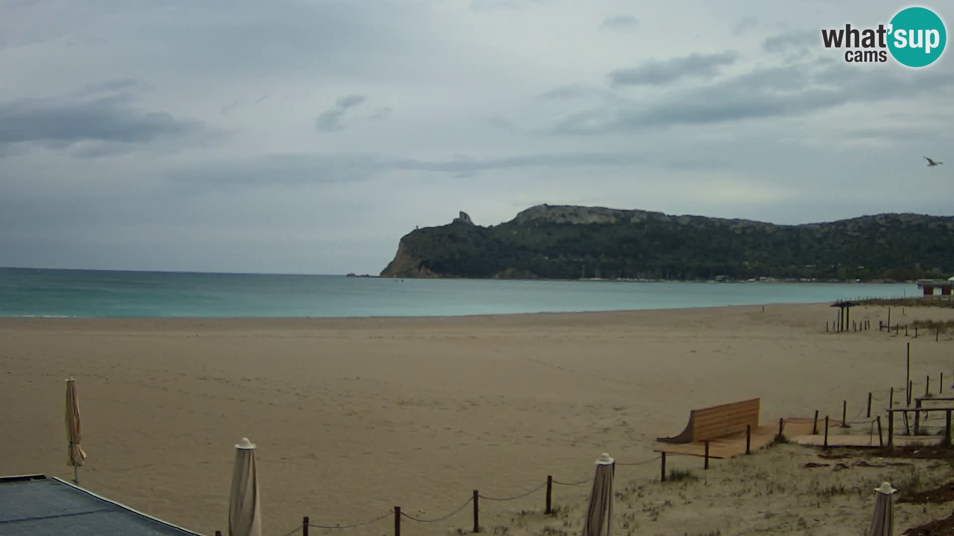 Webcam spiaggia del Poetto | Cagliari | Sardegna
