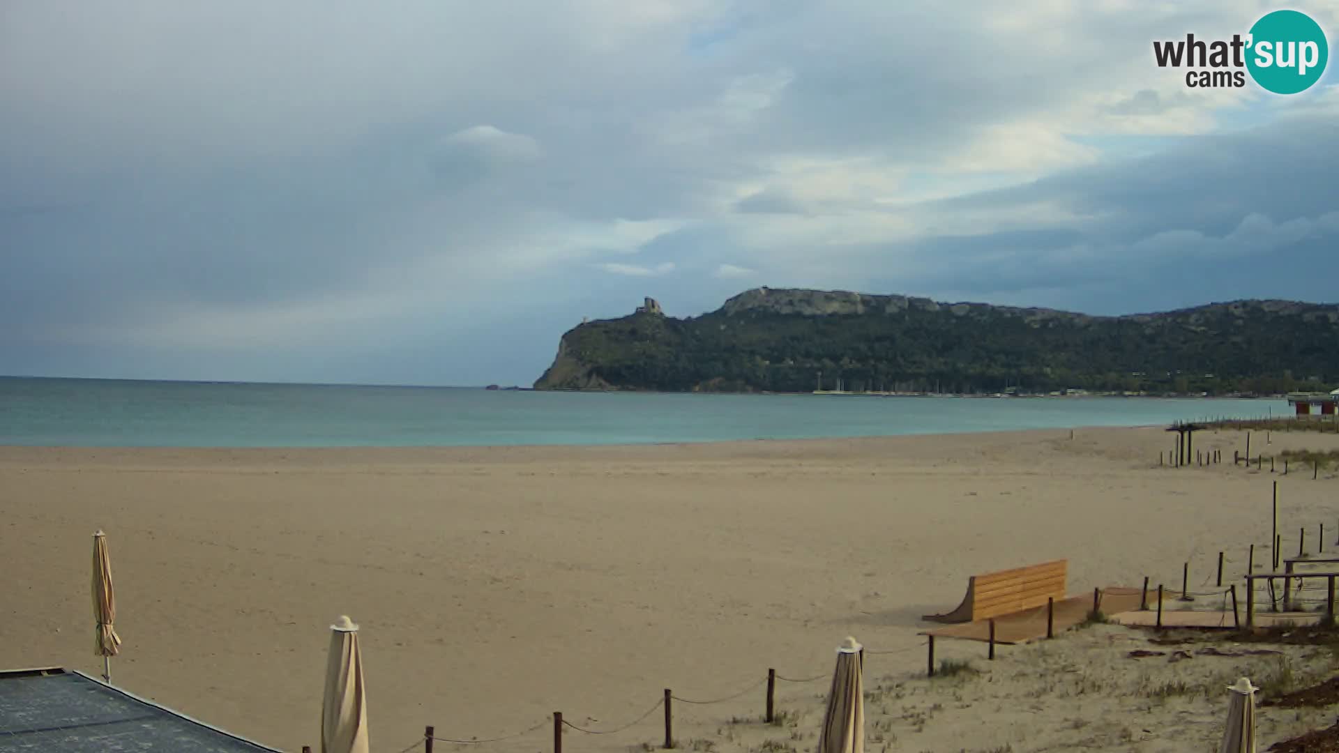 Webcam spiaggia del Poetto | Cagliari | Sardegna