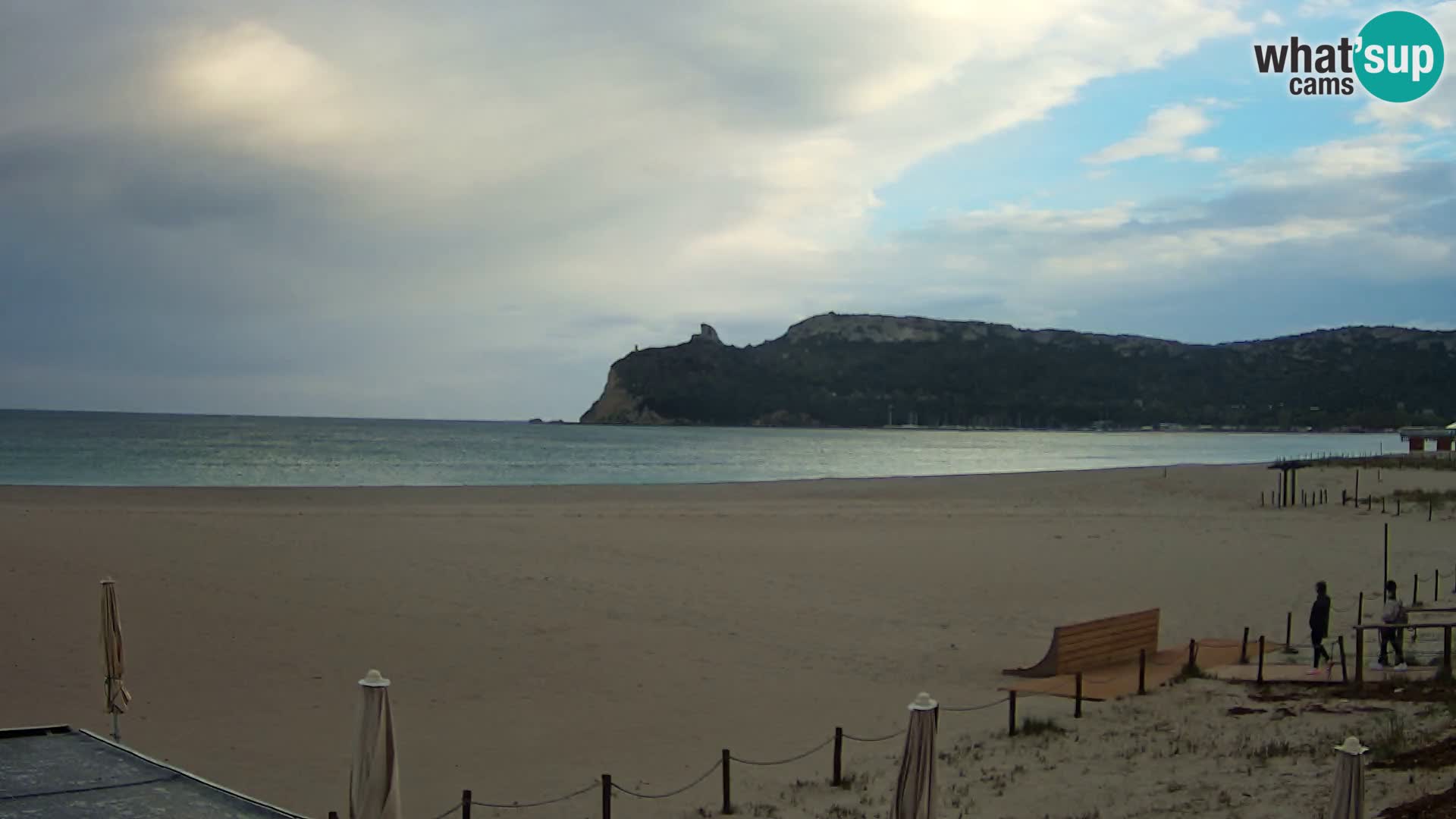 Poetto beach webcam | Cagliari | Sardinia