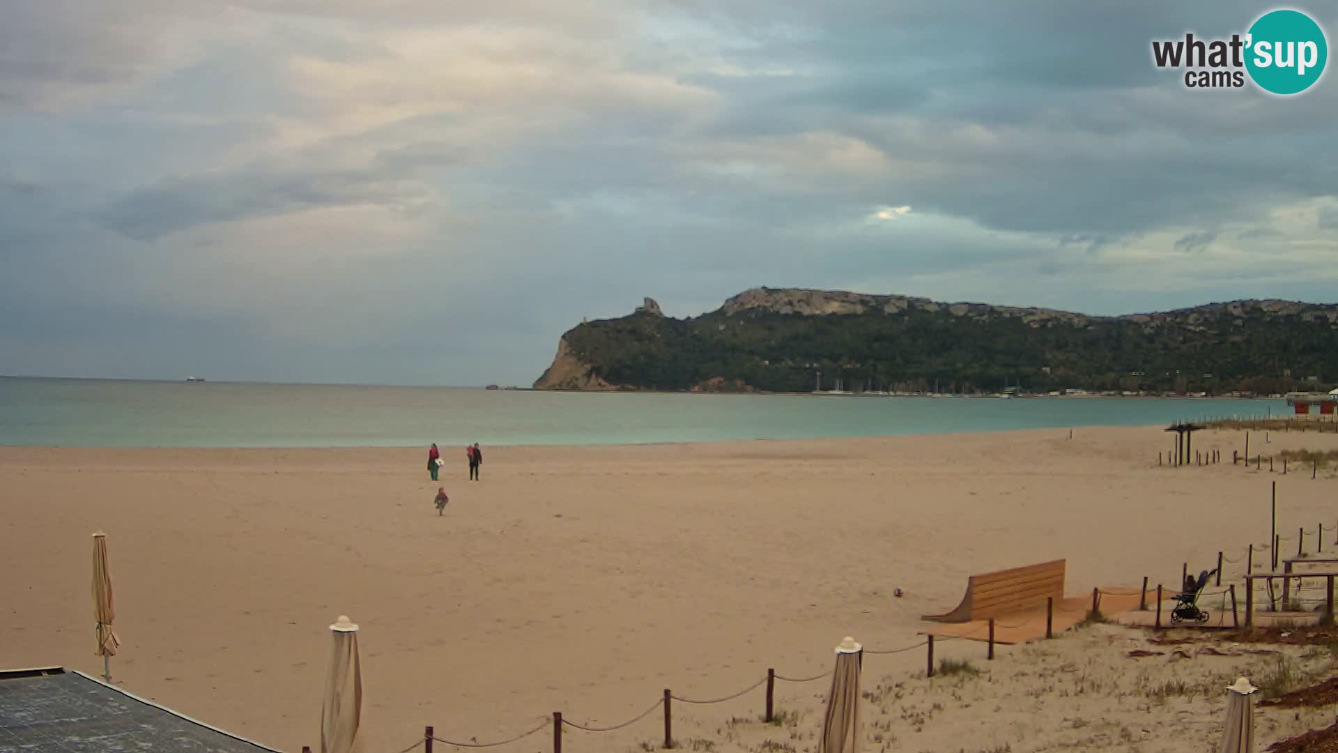 Poetto beach webcam | Cagliari | Sardinija