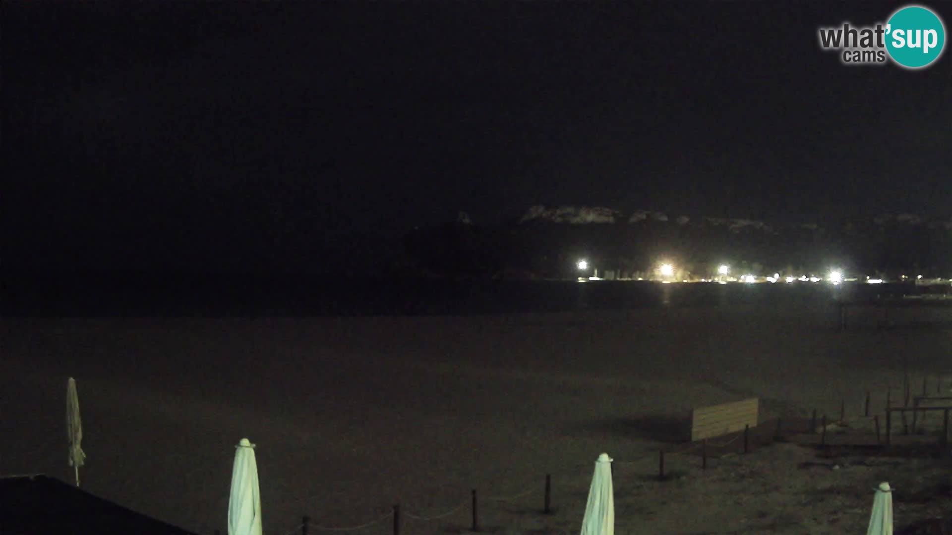 Poetto beach webcam | Cagliari | Sardinija